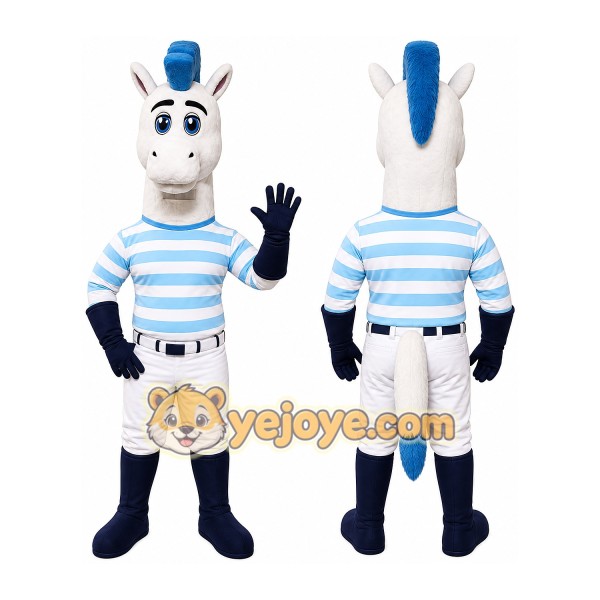 Horse Mascot Costume for Adults Custom Logo Party Character Suit