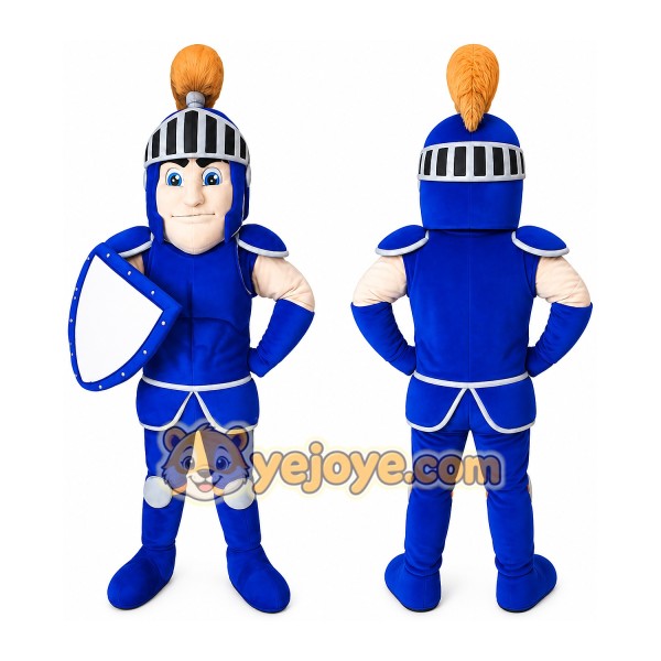 Knight Mascot Costume for Adults Custom Logo Party Character Suit