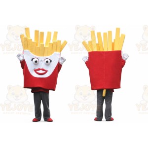 Fries Mascot Costume for Adults Custom Logo Party Character Suit