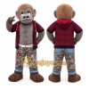 Monkey Mascot Costume for Adults Custom Logo Party Character Suit Monkey Mascot Costume for Adults Custom Logo Party Character Suit