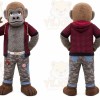 Monkey Mascot Costume for Adults Custom Logo Party Character Suit