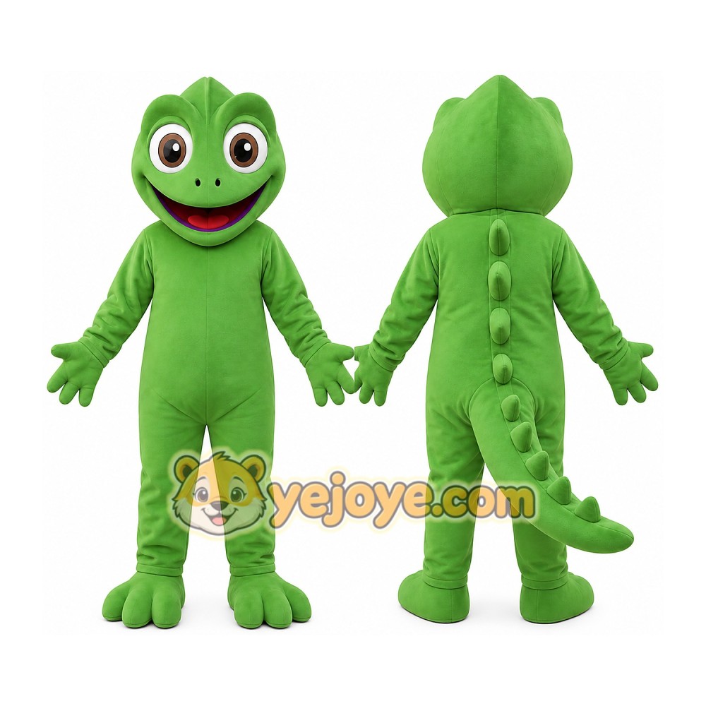 Lizard Mascot Costume for Adults Custom Logo Party Character Suit Lizard Mascot Costume for Adults Custom Logo Party Character Suit