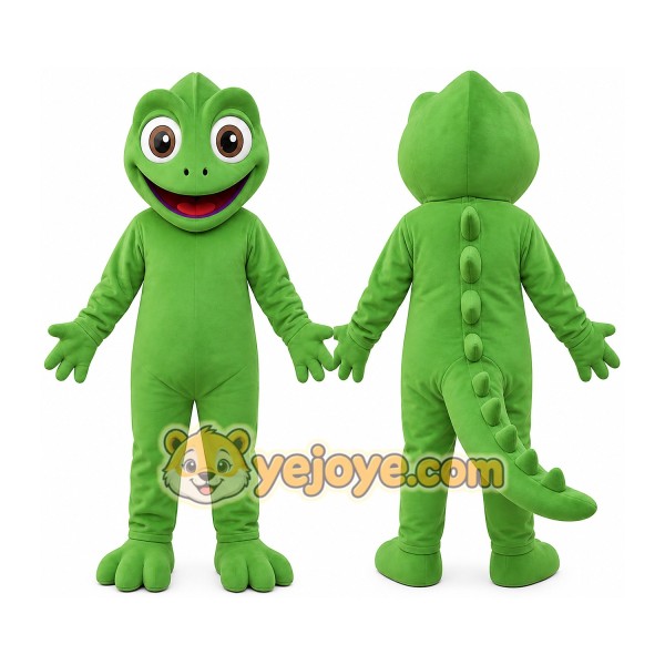 Lizard Mascot Costume for Adults Custom Logo Party Character Suit