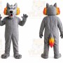 Wolf Mascot Costume for Adults Custom Logo Party Character Suit