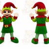 Elf Mascot Costume for Adults Custom Logo Party Character Suit