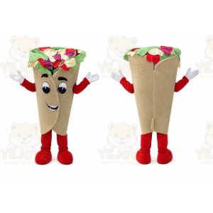 Taco Mascot Costume for Adults Custom Logo Party Character Suit