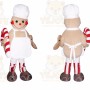 Gingerbread Man Mascot Costume for Adults Custom Logo Party Character Suit