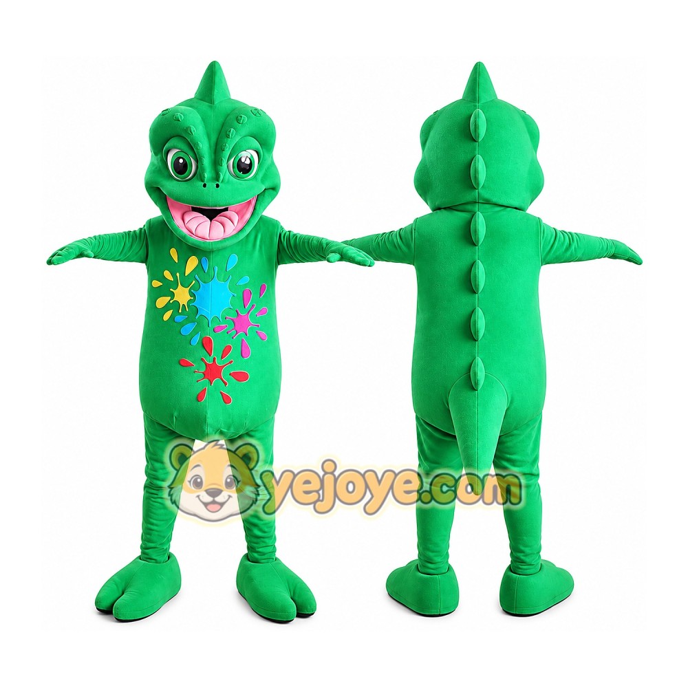 Lizard Mascot Costume for Adults Custom Logo Party Character Suit Lizard Mascot Costume for Adults Custom Logo Party Character Suit