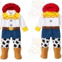 Cowgirl Mascot Costume for Adults Custom Logo Party Character Suit