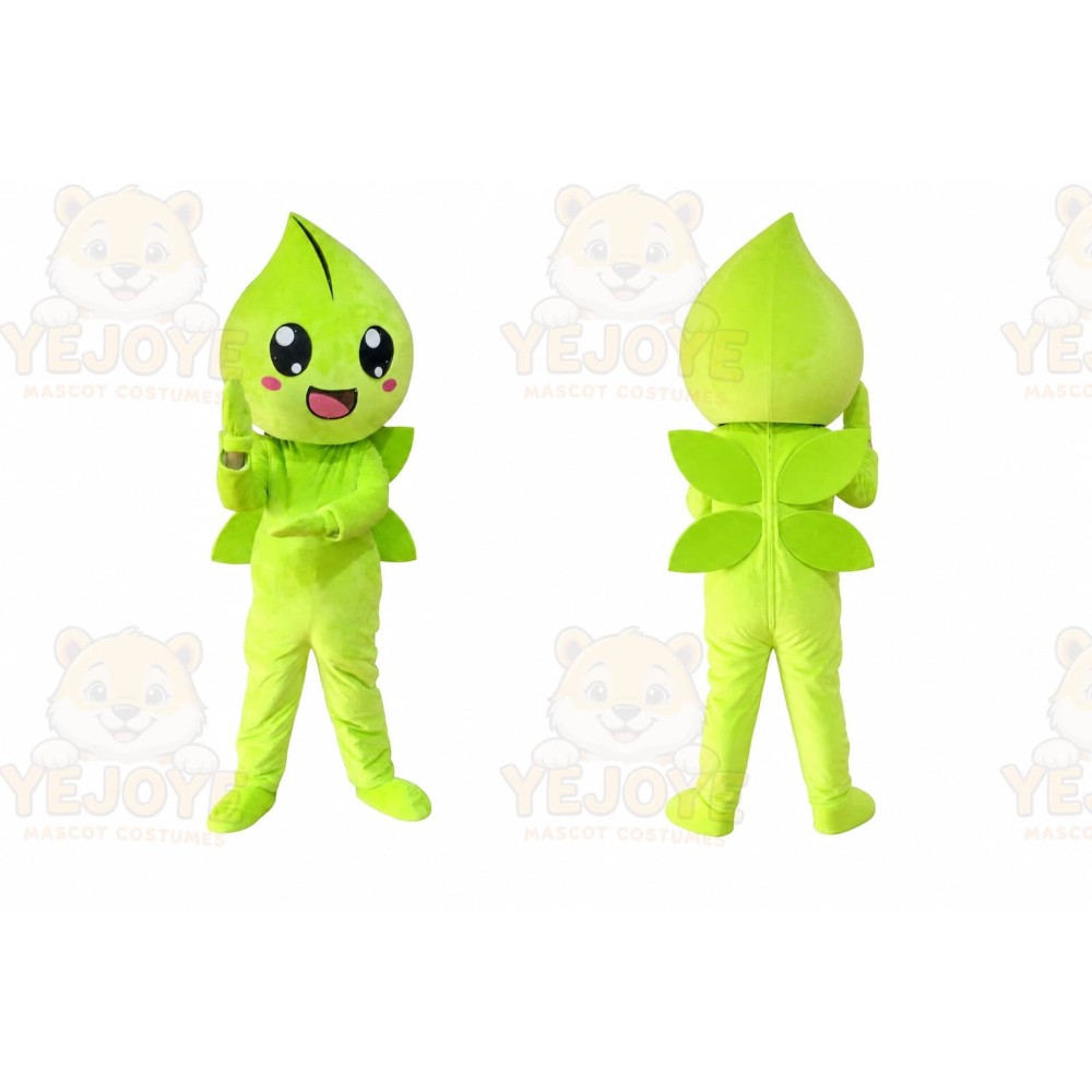 Leaf Character Mascot Costume for Adults Custom Logo Party Character Suit