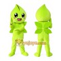 Leaf Character Mascot Costume for Adults Custom Logo Party Character Suit