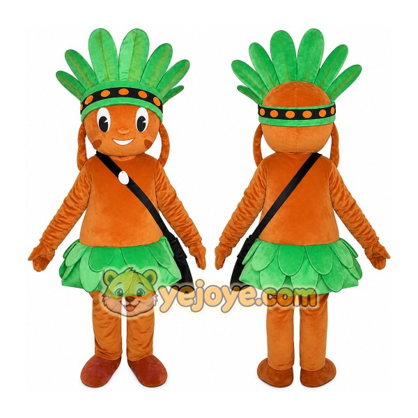 Nature Character Mascot Costume for Adults Custom Logo Party Character Suit
