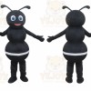 Black Ant Mascot Costume for Adults Custom Logo Party Character Suit