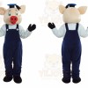 Pig Mascot Costume for Adults Custom Logo Party Character Suit