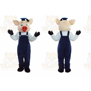 Pig Mascot Costume for Adults Custom Logo Party Character Suit