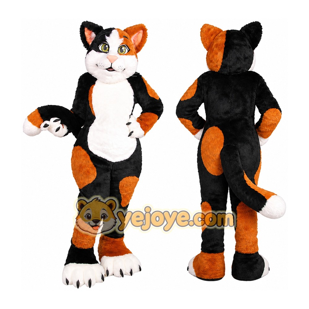 Cat Mascot Costume for Adults Custom Logo Party Character Suit