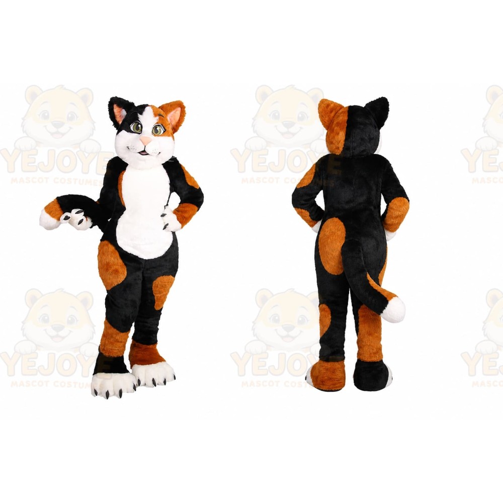 Cat Mascot Costume for Adults Custom Logo Party Character Suit