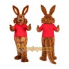 Rabbit Mascot Costume for Adults Custom Logo Party Character Suit Rabbit Mascot Costume for Adults Custom Logo Party Character Suit