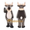 Reindeer Mascot Costume for Adults Custom Logo Party Character Suit