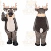 Reindeer Mascot Costume for Adults Custom Logo Party Character Suit