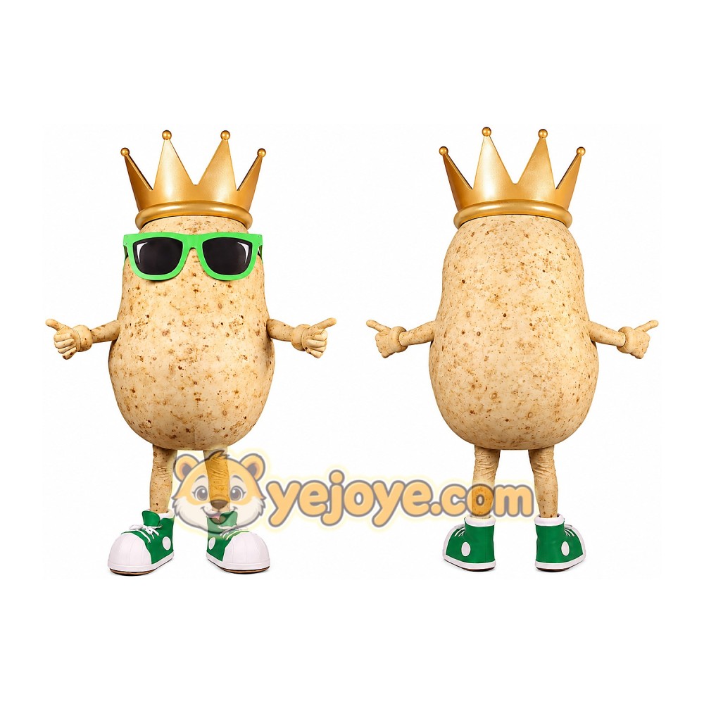 Potato Mascot Costume for Adults Custom Logo Party Character Suit Potato Mascot Costume for Adults Custom Logo Party Character Suit