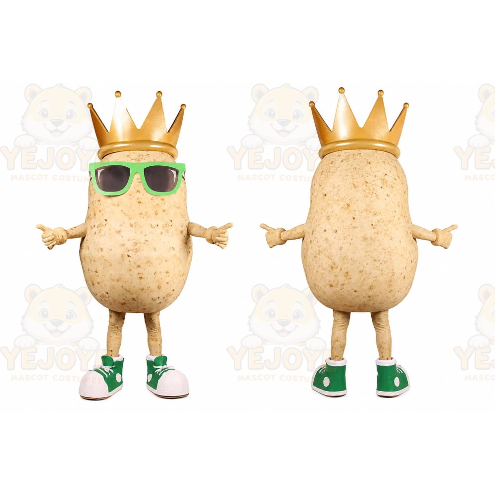 Potato Mascot Costume for Adults Custom Logo Party Character Suit