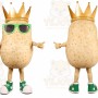 Potato Mascot Costume for Adults Custom Logo Party Character Suit