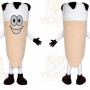 Tooth mascot Mascot Costume for Adults Custom Logo Party Character Suit