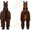 Horse Mascot Costume for Adults Custom Logo Party Character Suit
