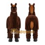 Horse Mascot Costume for Adults Custom Logo Party Character Suit