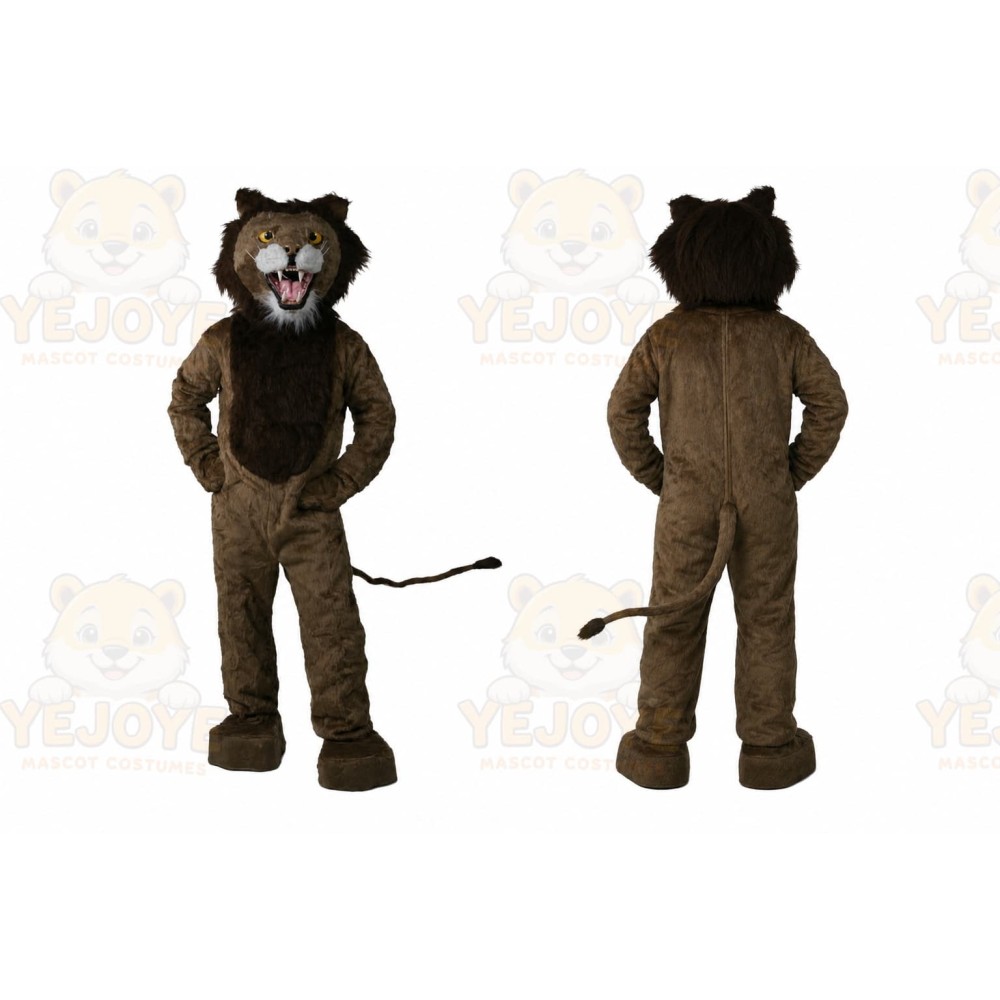 Lion Mascot Costume for Adults Custom Logo Party Character Suit