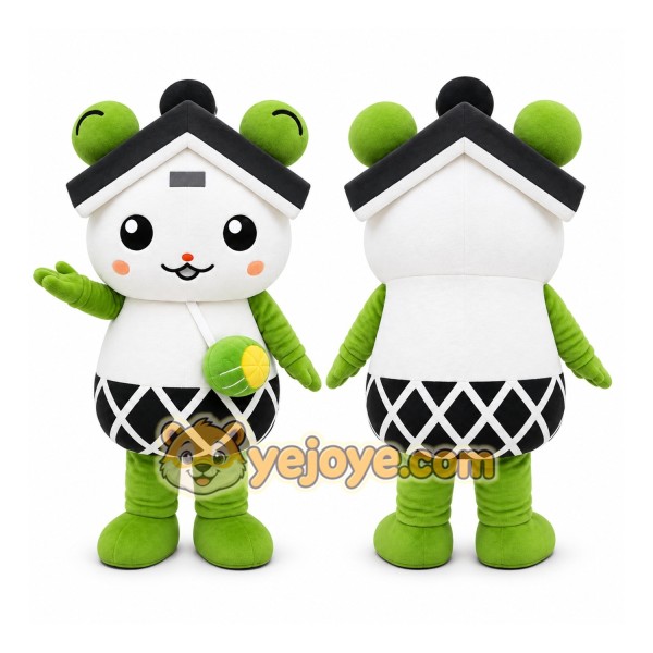 Bear Mascot Costume for Adults Custom Logo Party Character Suit