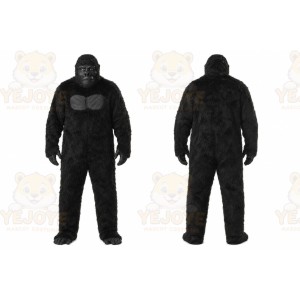 Gorilla Mascot Costume for Adults Custom Logo Party Character Suit