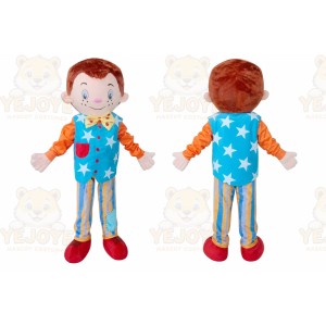Clown Mascot Costume for Adults Custom Logo Party Character Suit