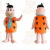 Caveman Mascot Costume for Adults Custom Logo Party Character Suit