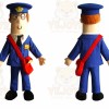 Postman Mascot Costume for Adults Custom Logo Party Character Suit