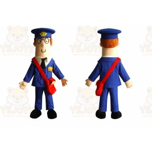 Postman Mascot Costume for Adults Custom Logo Party Character Suit