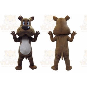 Dog Mascot Costume for Adults Custom Logo Party Character Suit