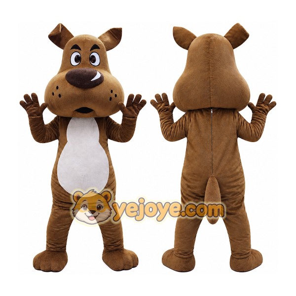 Dog Mascot Costume for Adults Custom Logo Party Character Suit