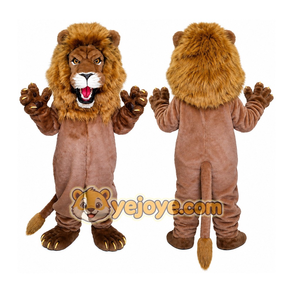Lion Mascot Costume for Adults Custom Logo Party Character Suit Lion Mascot Costume for Adults Custom Logo Party Character Suit