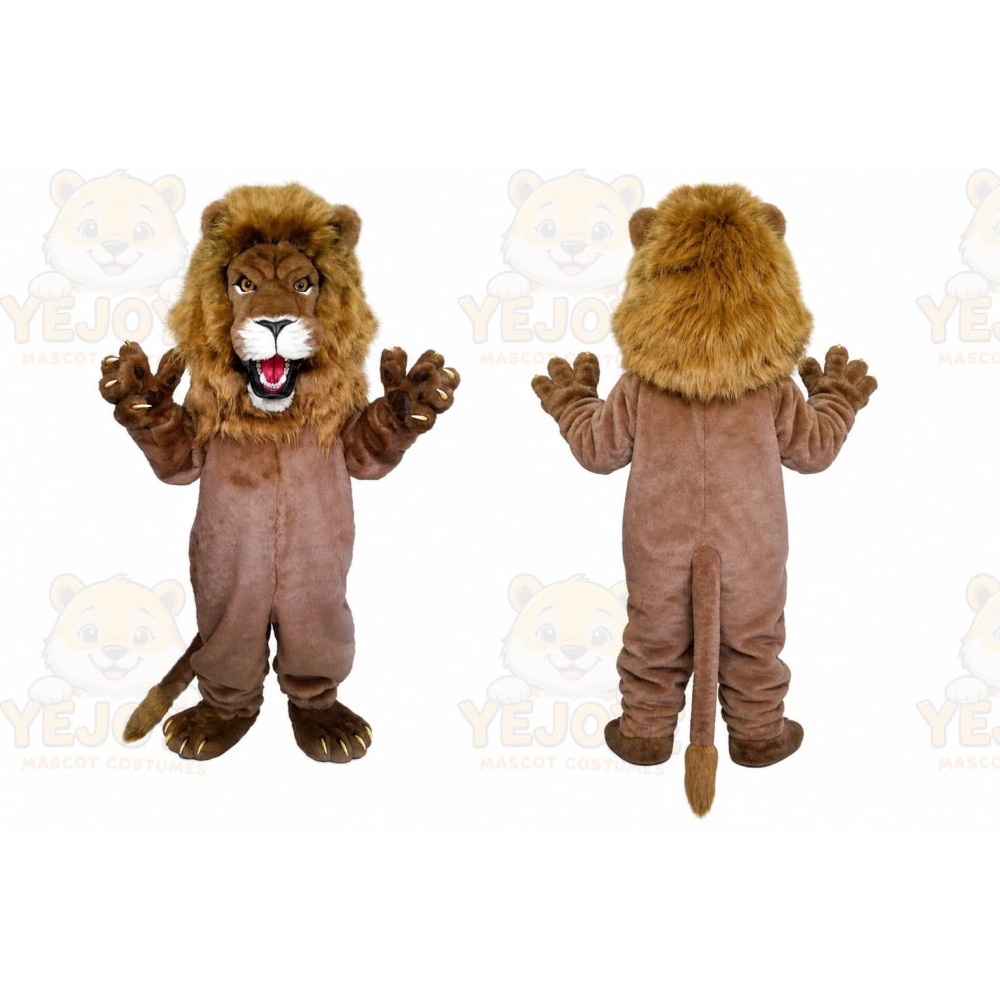 Lion Mascot Costume for Adults Custom Logo Party Character Suit