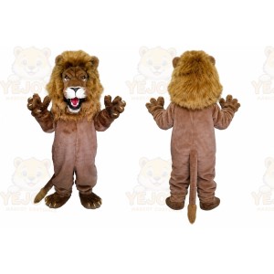 Lion Mascot Costume for Adults Custom Logo Party Character Suit