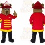 Bear Mascot Costume for Adults Custom Logo Party Character Suit