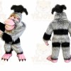 Monkey Mascot Costume for Adults Custom Logo Party Character Suit