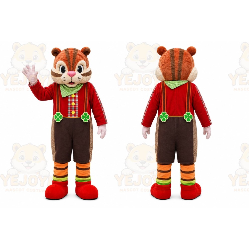 Chipmunk Mascot Costume for Adults Custom Logo Party Character Suit