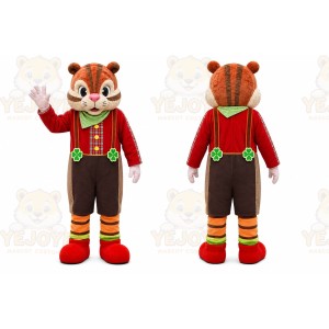 Chipmunk Mascot Costume for Adults Custom Logo Party Character Suit