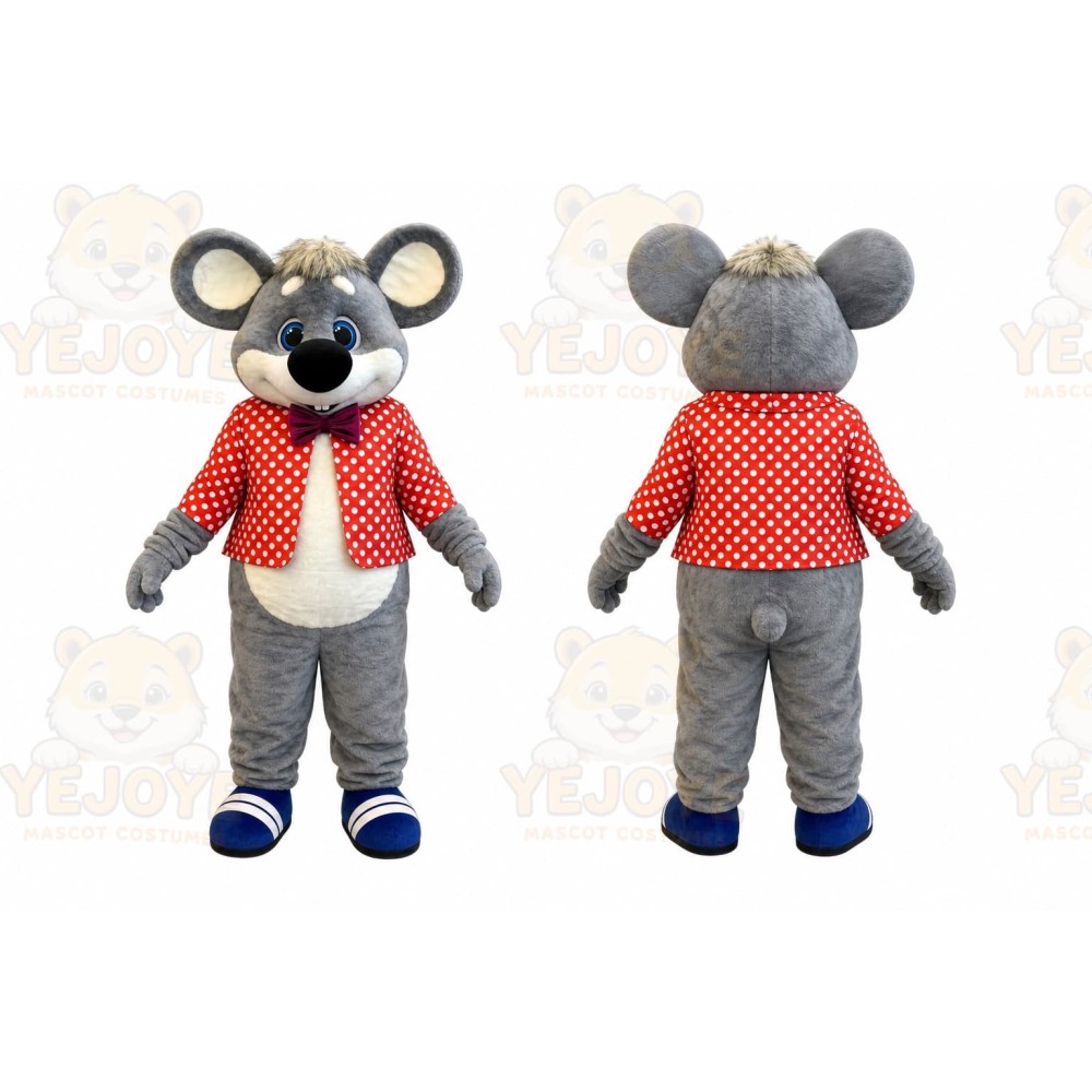 Mouse Mascot Costume for Adults Custom Logo Party Character Suit