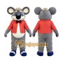 Mouse Mascot Costume for Adults Custom Logo Party Character Suit
