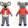 Mouse Mascot Costume for Adults Custom Logo Party Character Suit
