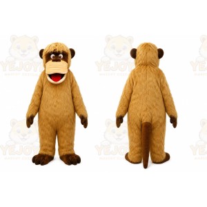 Monkey Mascot Costume for Adults Custom Logo Party Character Suit